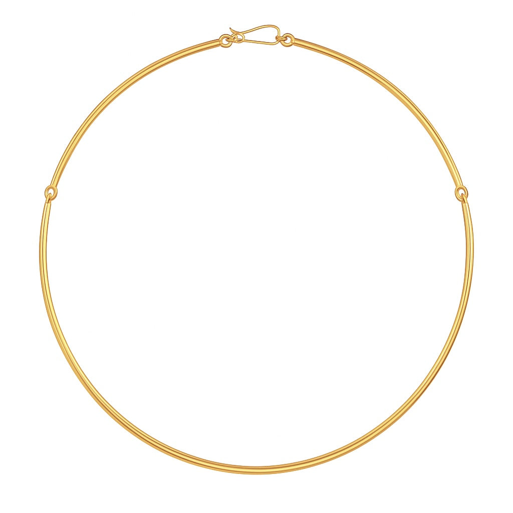 Art Deco Small Gold Collier