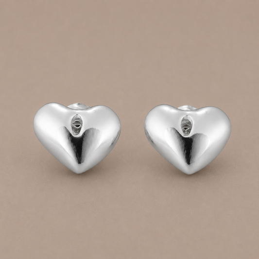 Le Coeur Silver Earrings