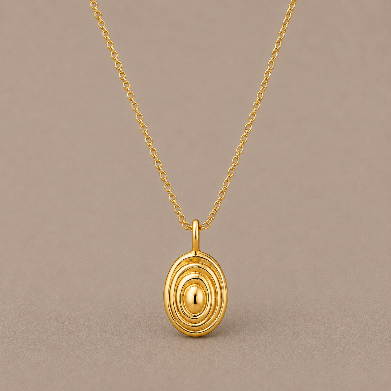 Coil Gold Necklace