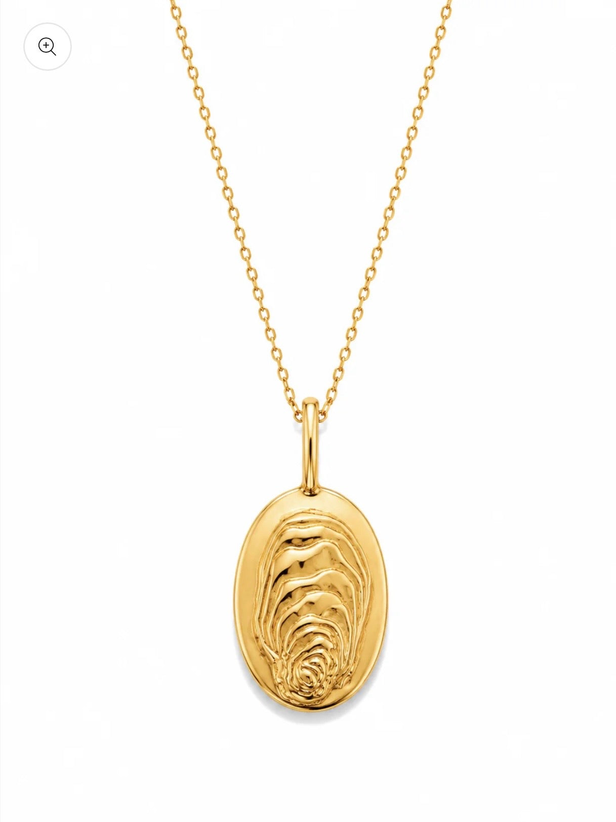 Oyster & Sea Grass Necklace