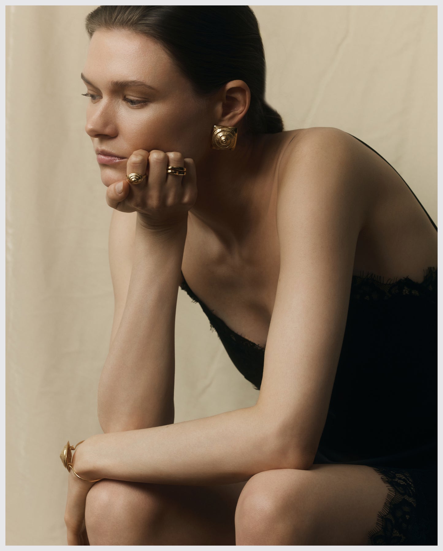 Keilowa Gold Earrings