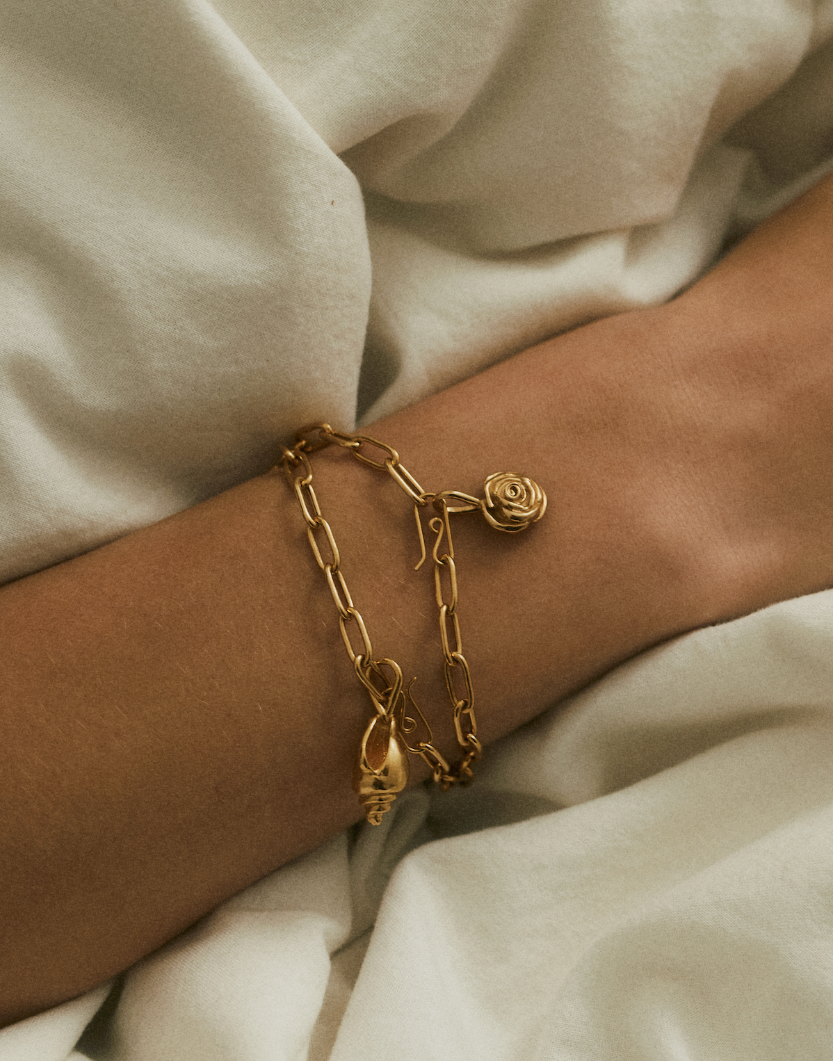 Mallo Rose Chain Bracelet