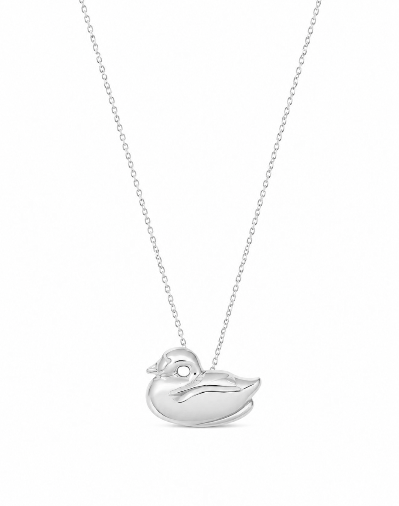 Bird Silver Necklace