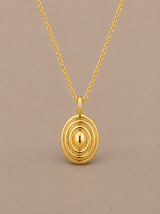Coil Gold Necklace