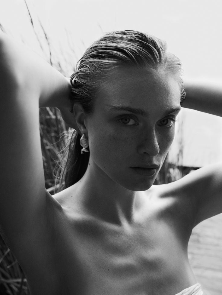 Estella Stud Silver Earrings