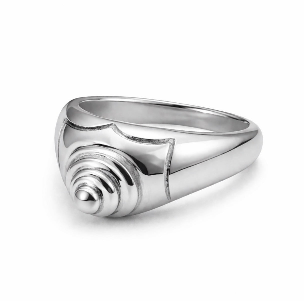 Cone Silver Ring