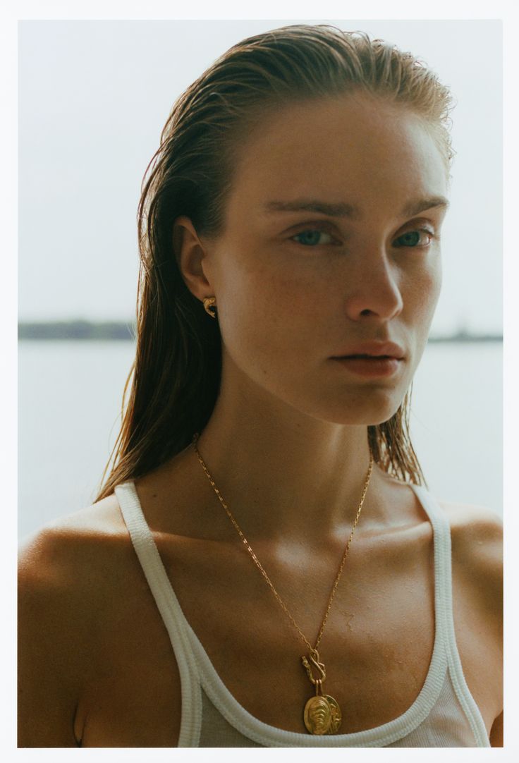Oyster & Sea Grass Necklace