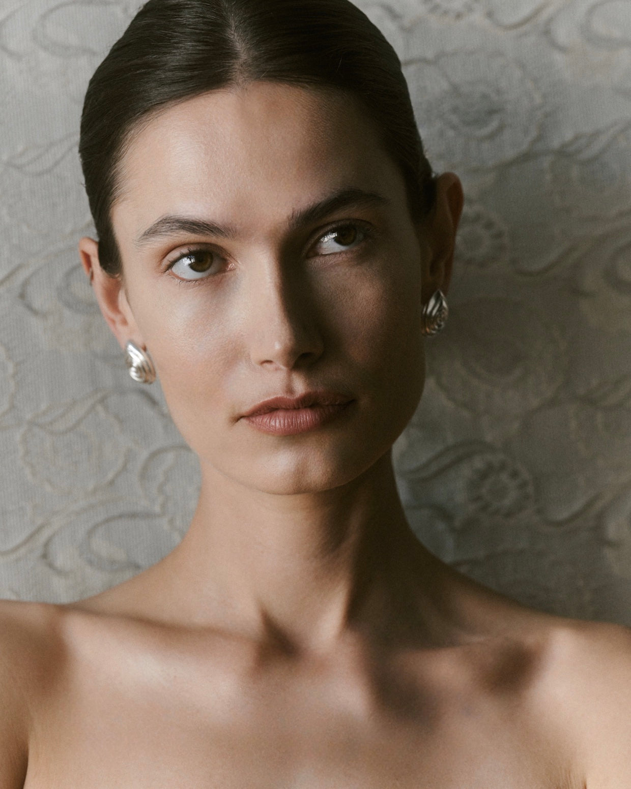 Escargot Silver Earrings