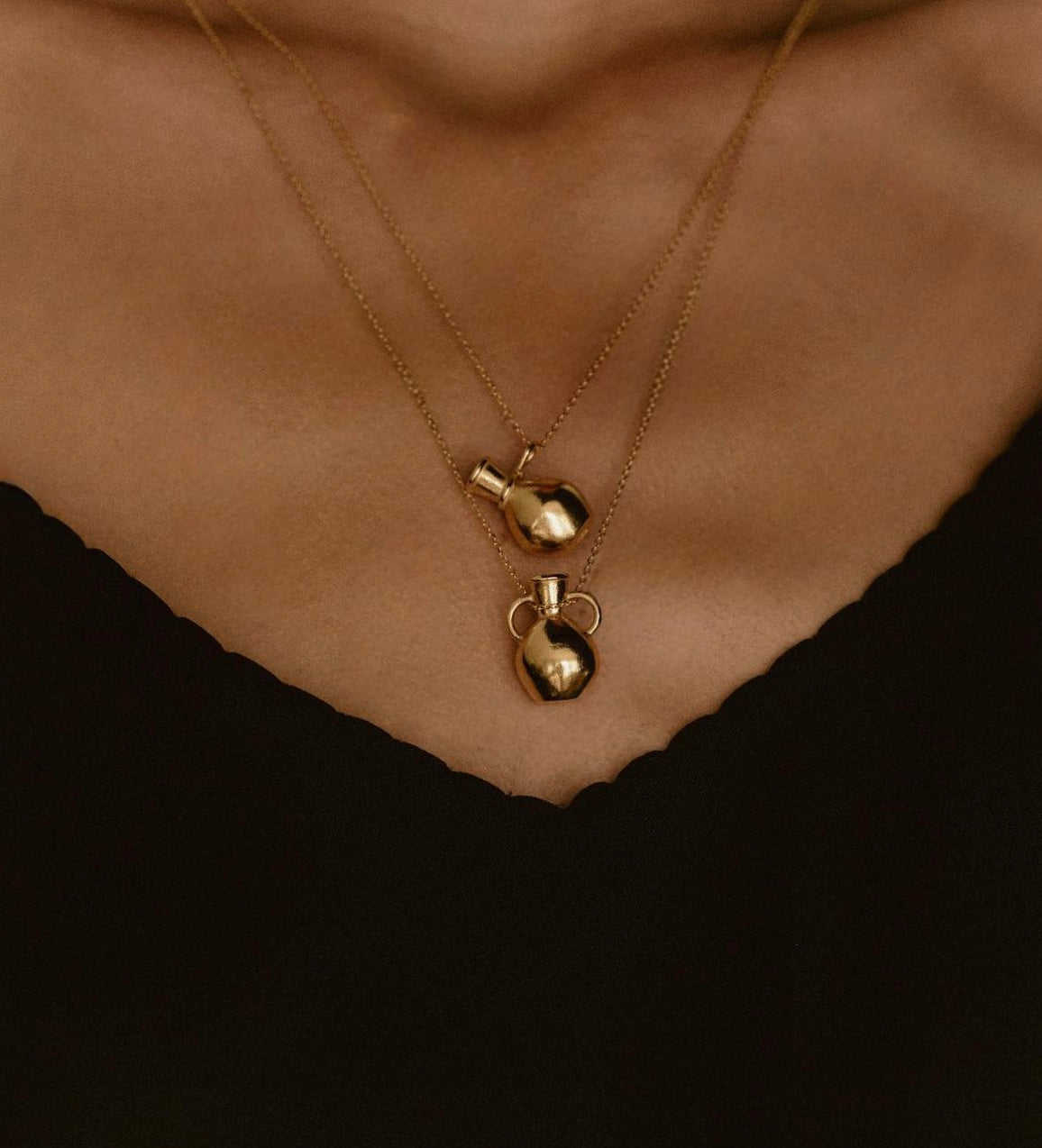 Even Gold Necklace