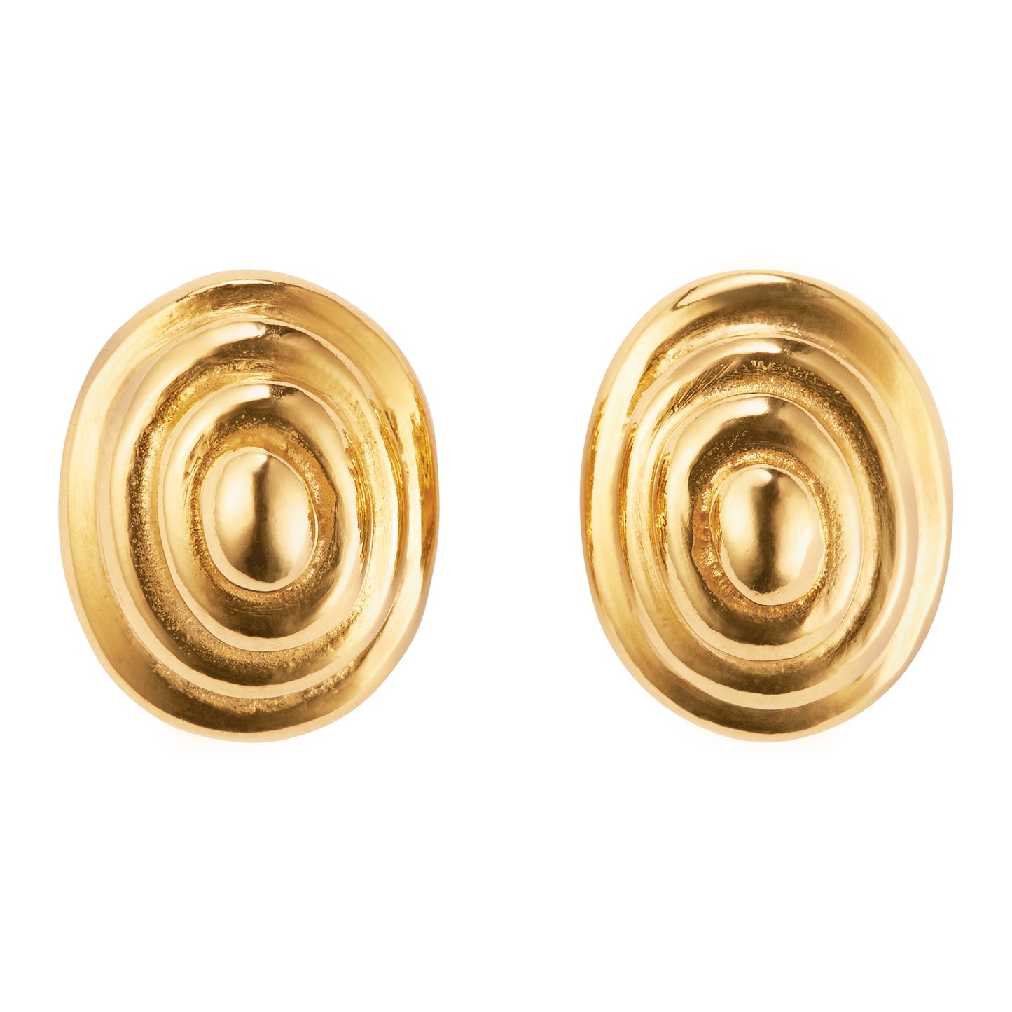 Coil Gold Earrings