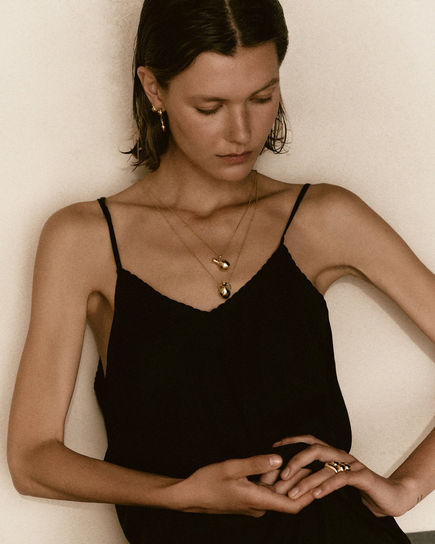 Vejer Gold Earrings