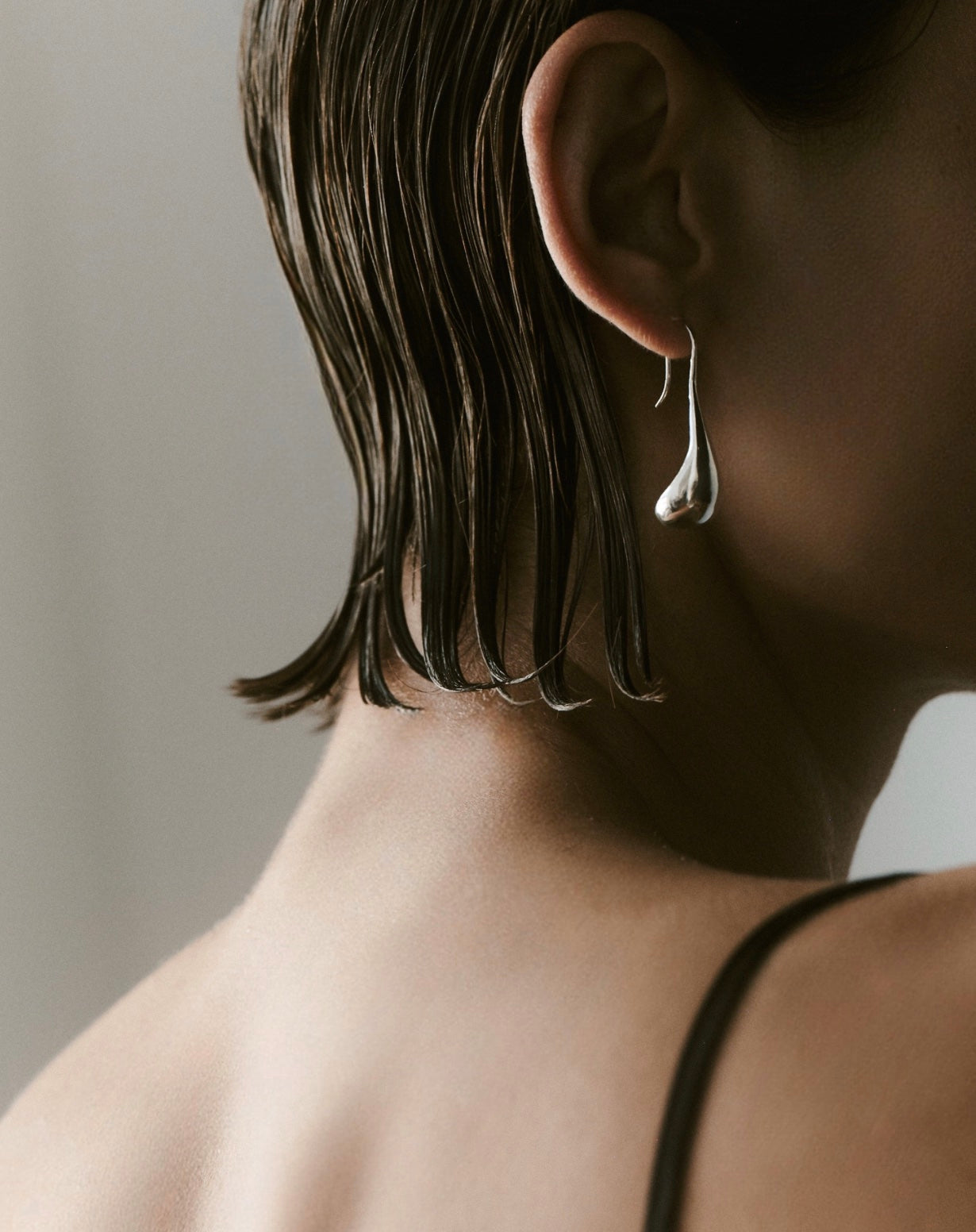 Splash Silver Earrings