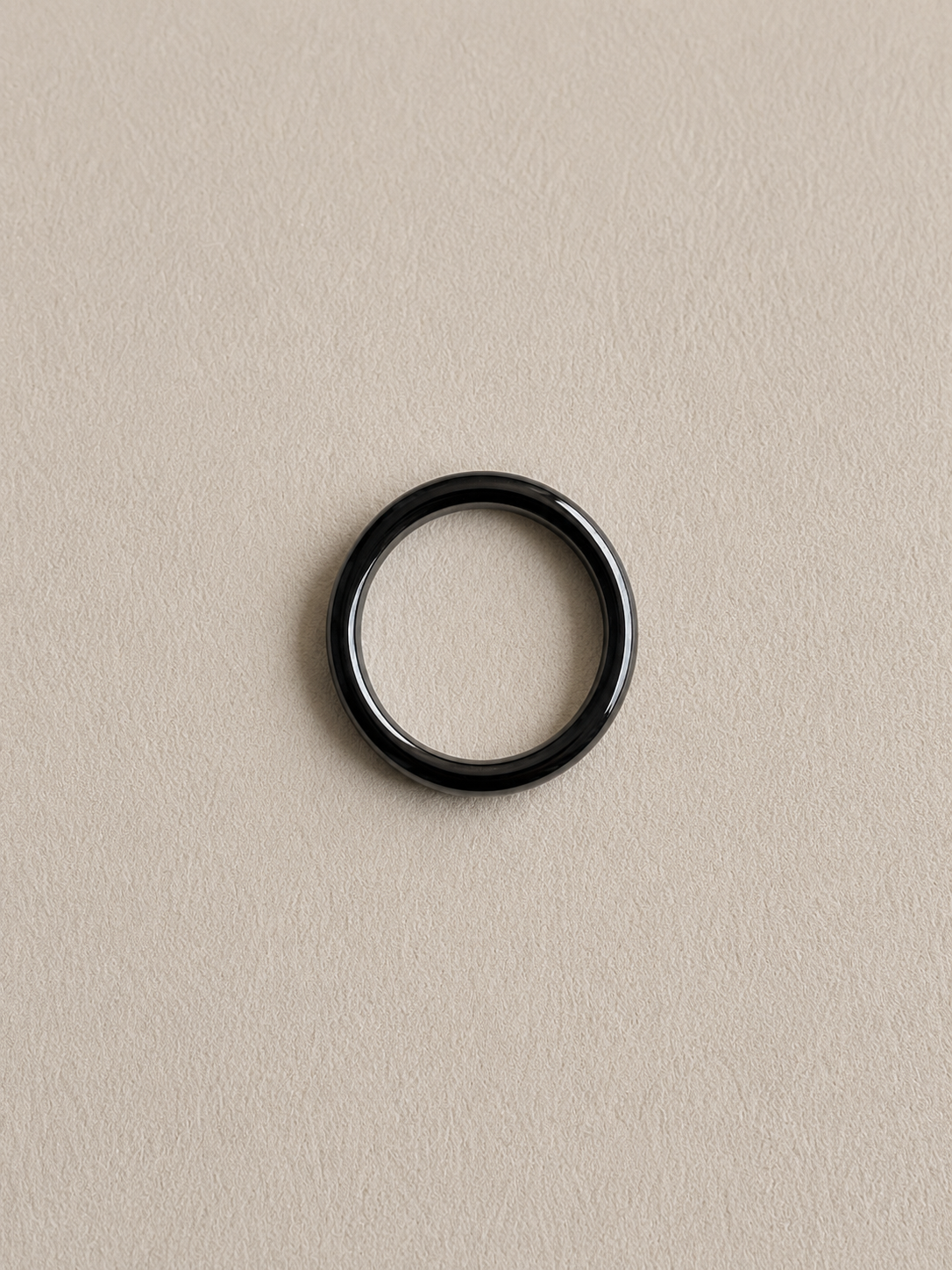 Onyx Moon Ring