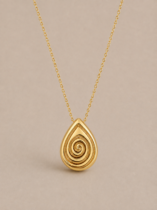 Escargot Gold Necklace