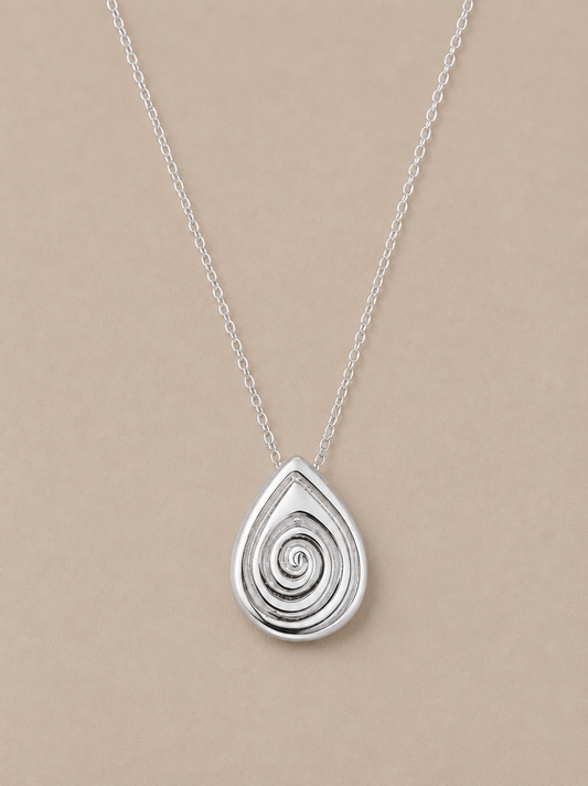 Escargot Silver Necklace