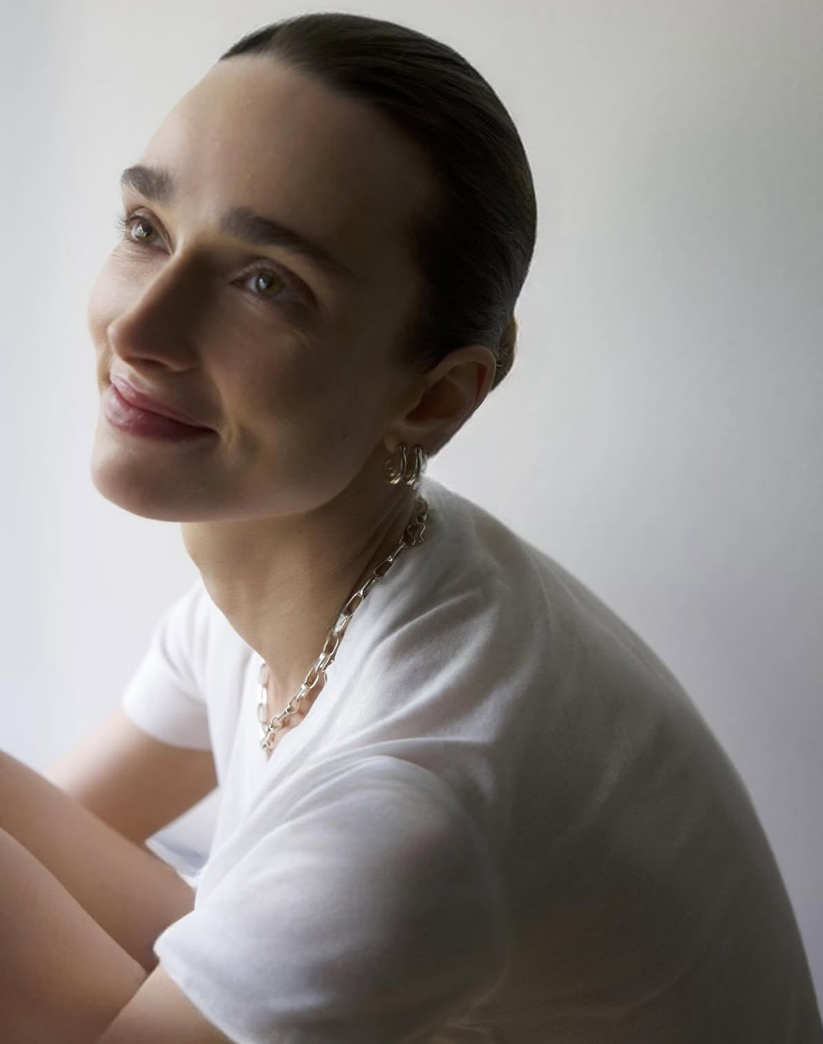 Louise Gold Hoop Earrings