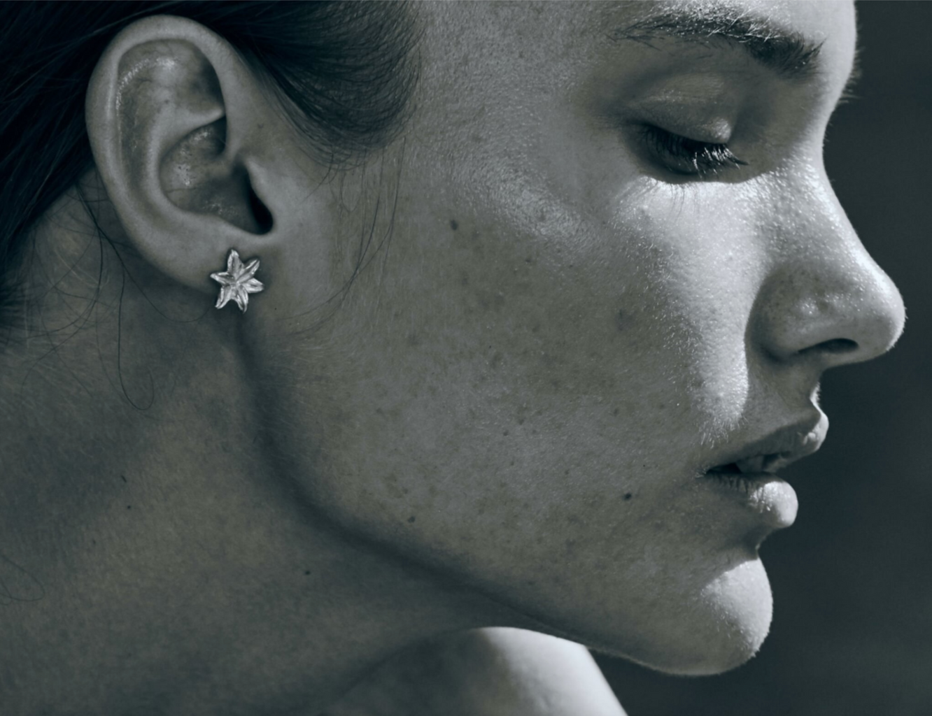 Spotted Lily Stud Earrings