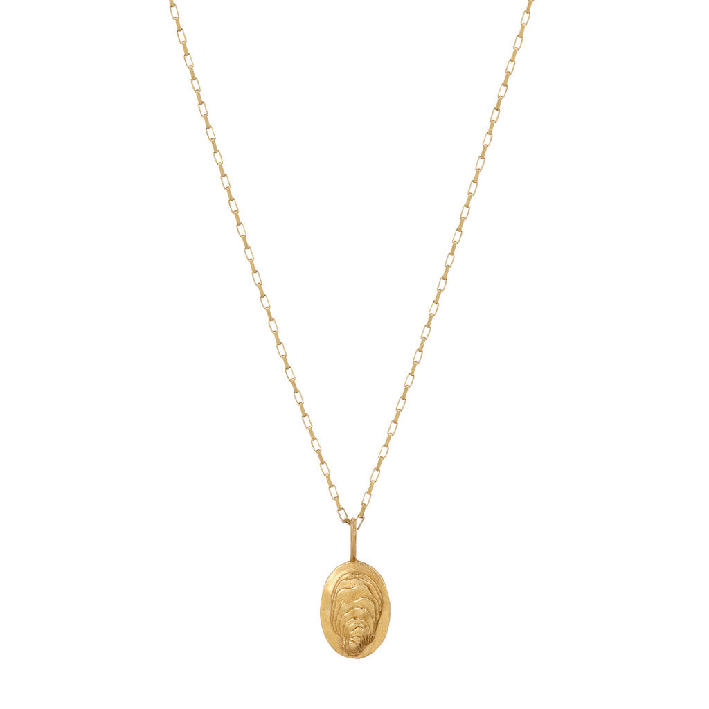 Oyster & Sea Grass Necklace