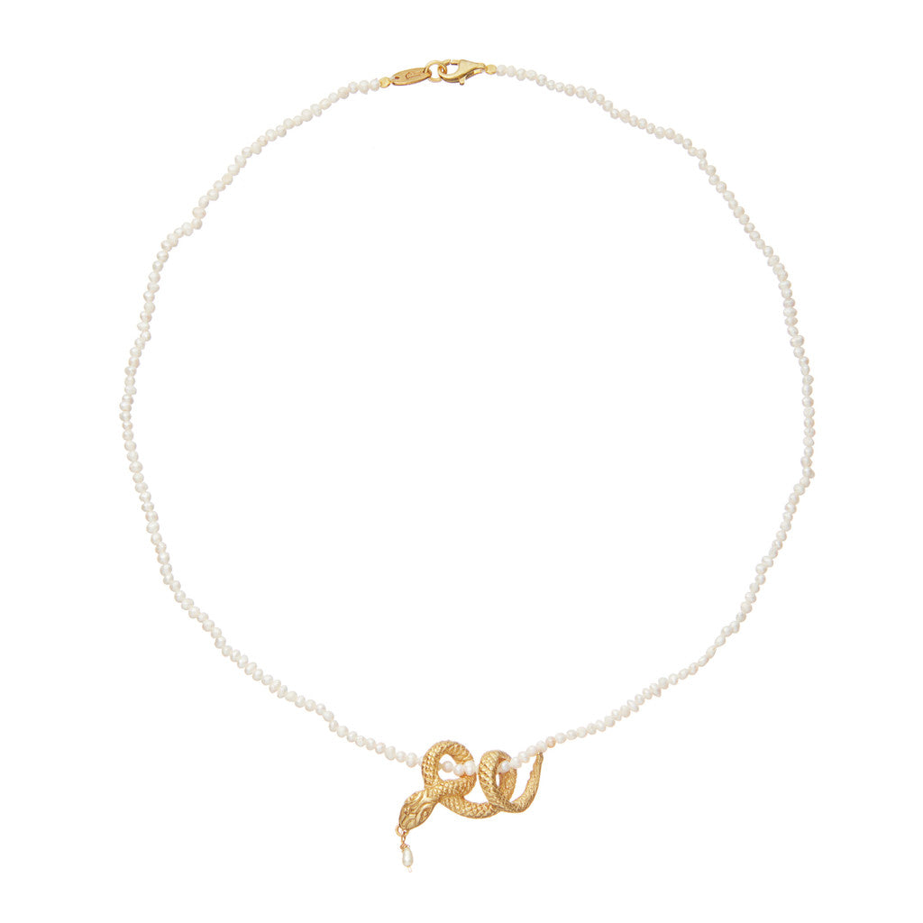 Serpentine Pearl Choker
