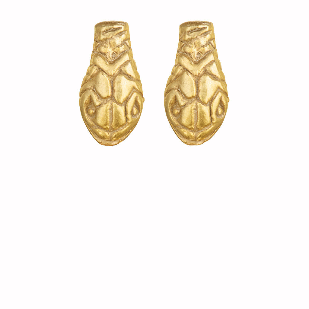 Serpent Stud Earrings