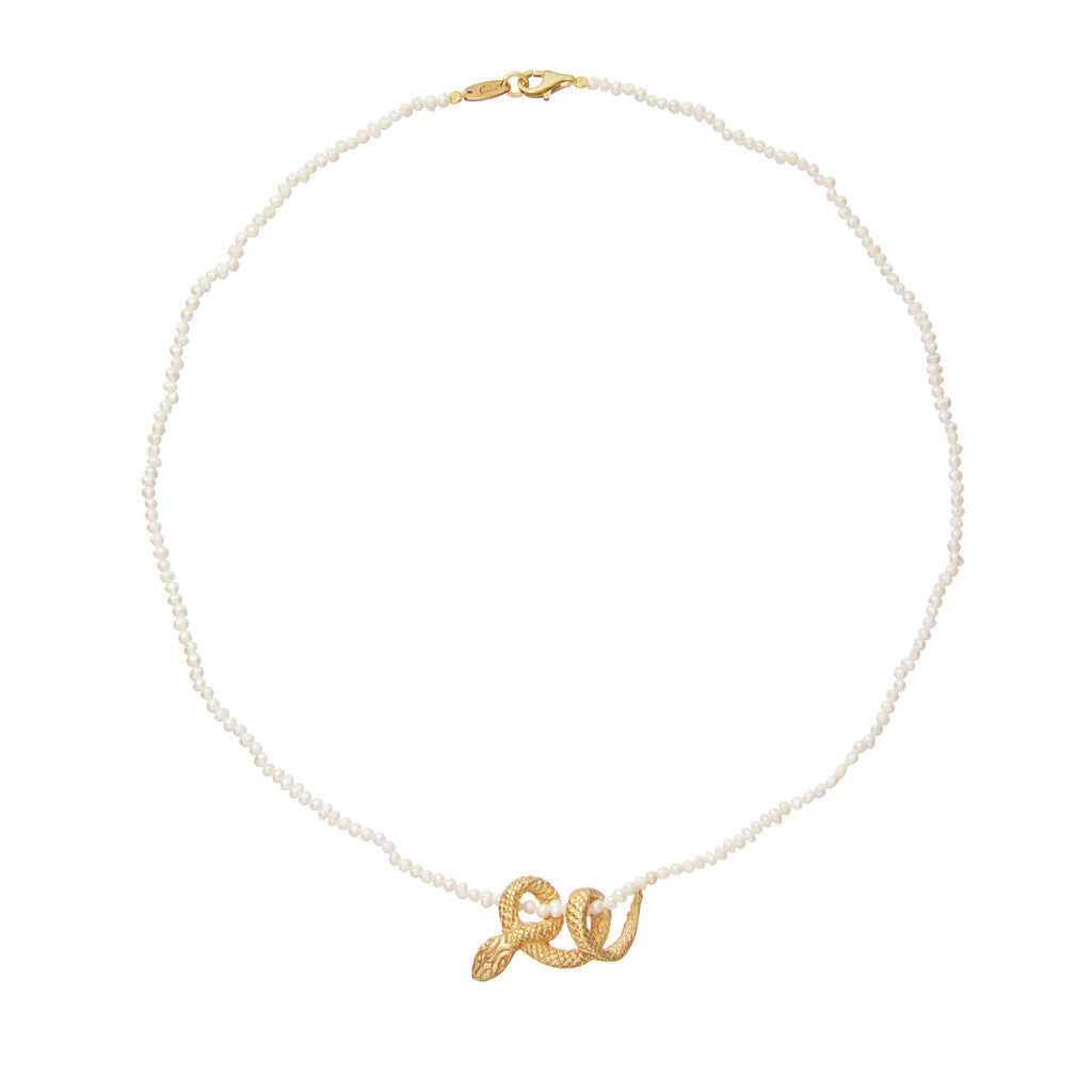 Serpentine Pearl Choker