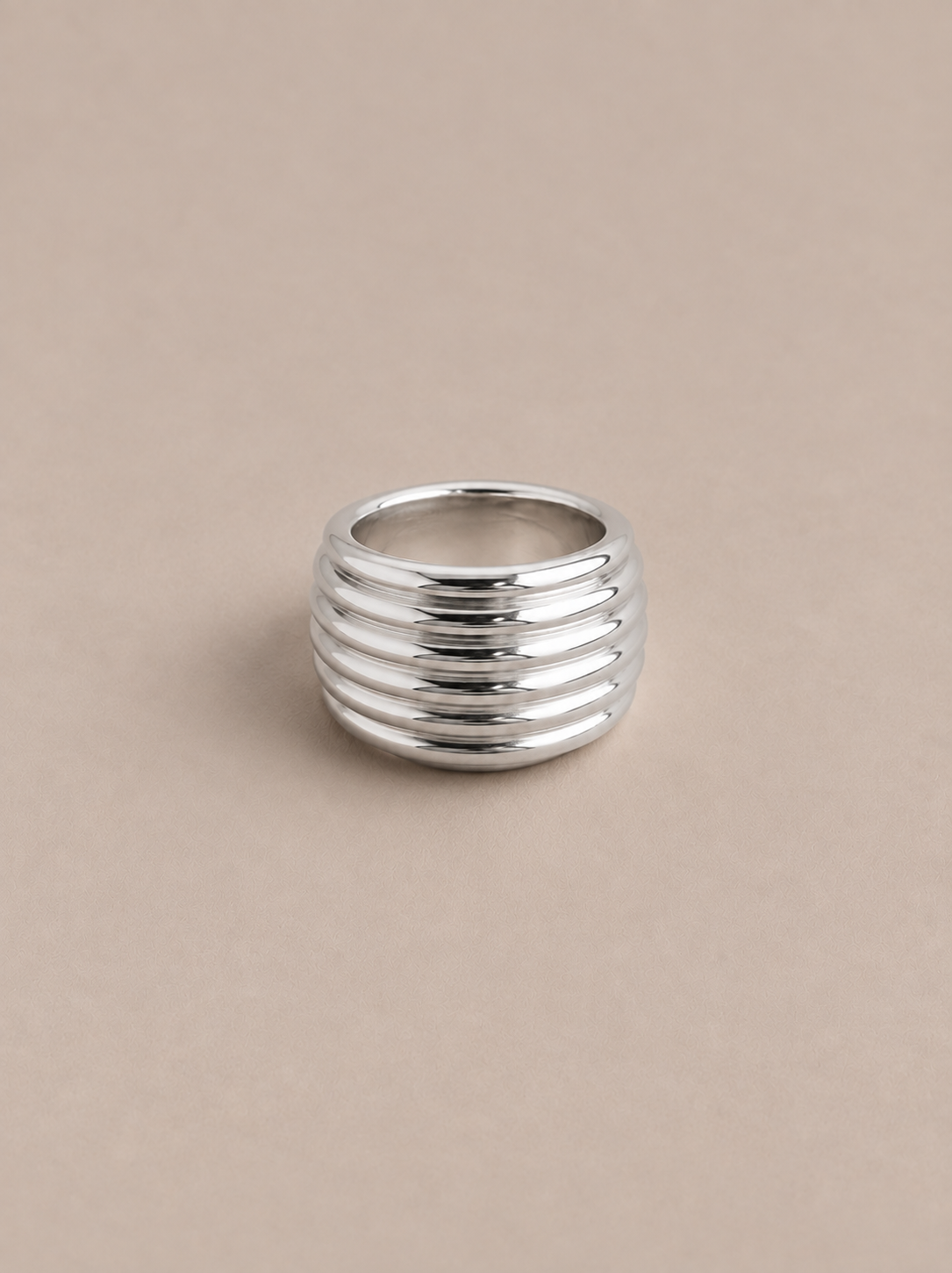 Spiral Silver Ring