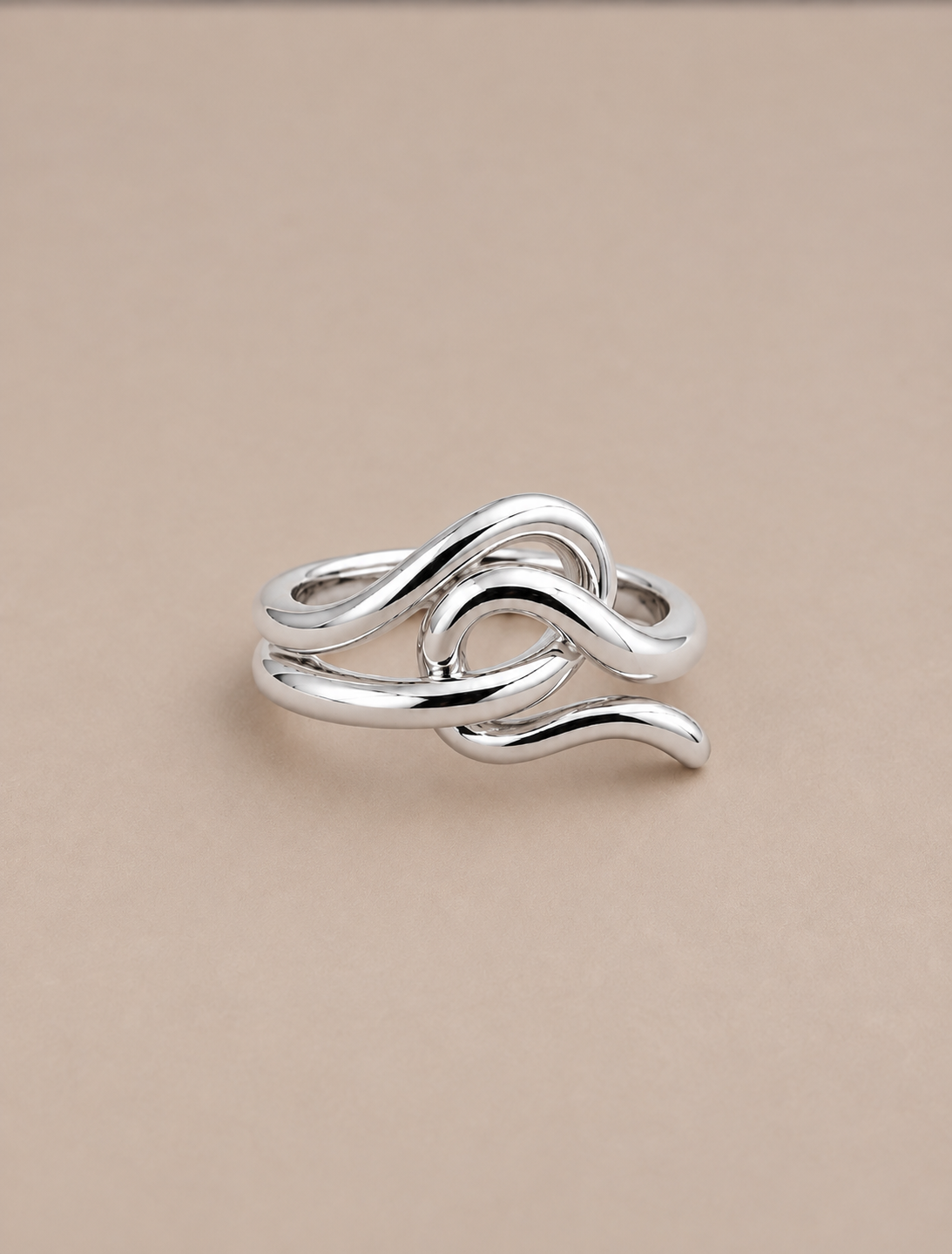 Loop II Silver Ring