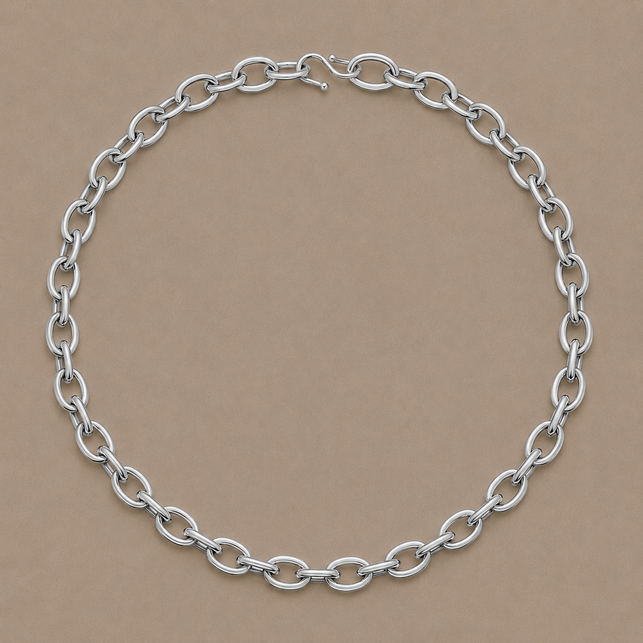 Aqua Silver Necklace