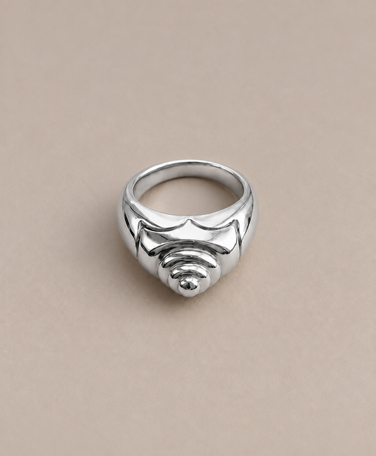 Cone Silver Ring