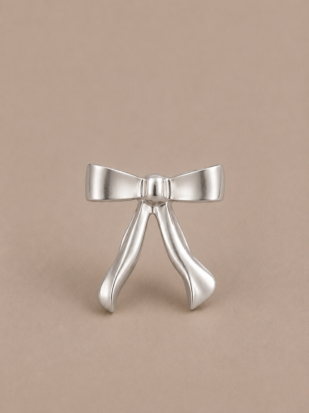 Bow Silver Medallion
