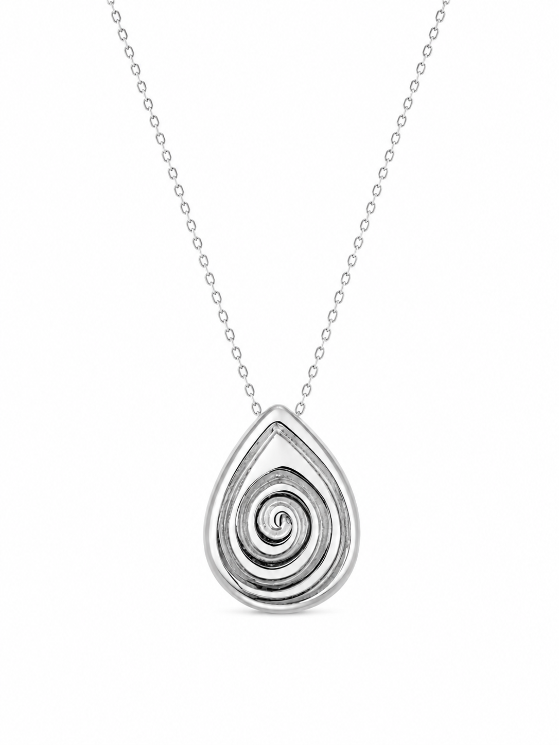 Escargot Silver Necklace