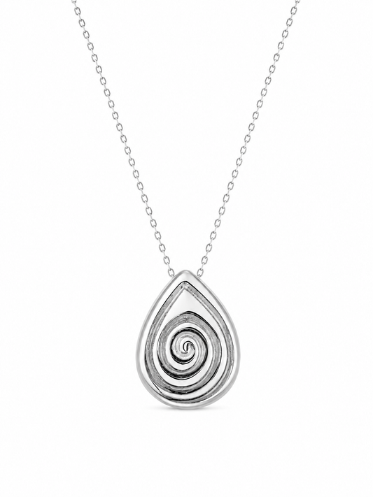 Escargot Silver Necklace