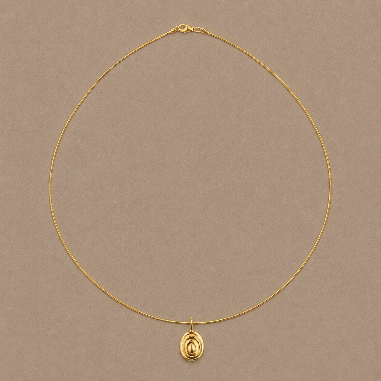 Coil Gold Collier
