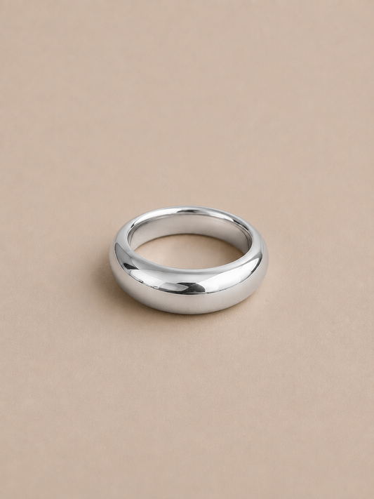 Pelton Silver Ring