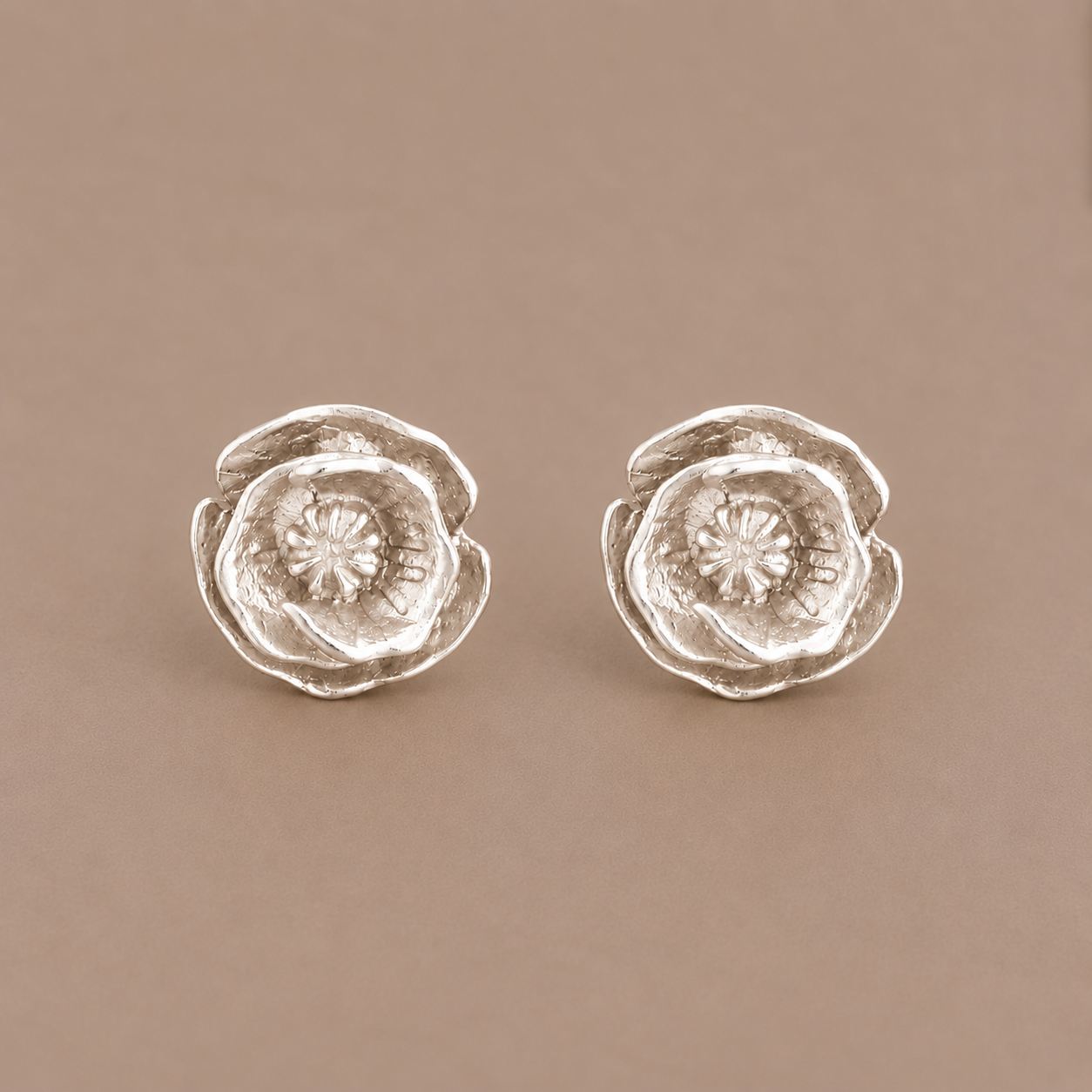 Poppy Gold Earrings