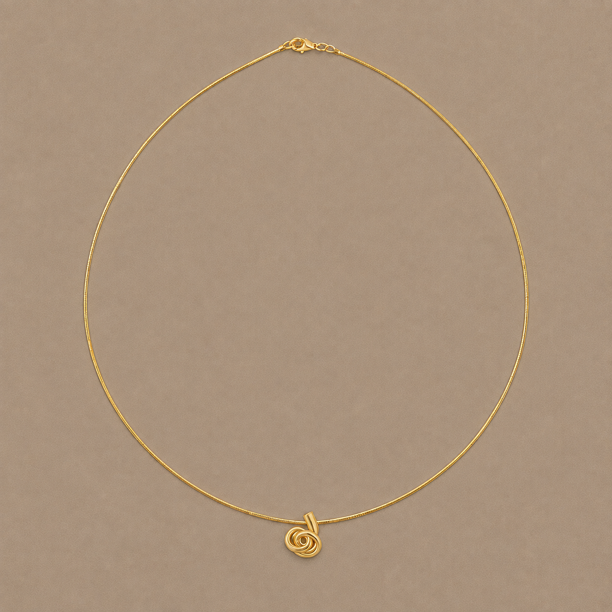 Knot Gold Collier