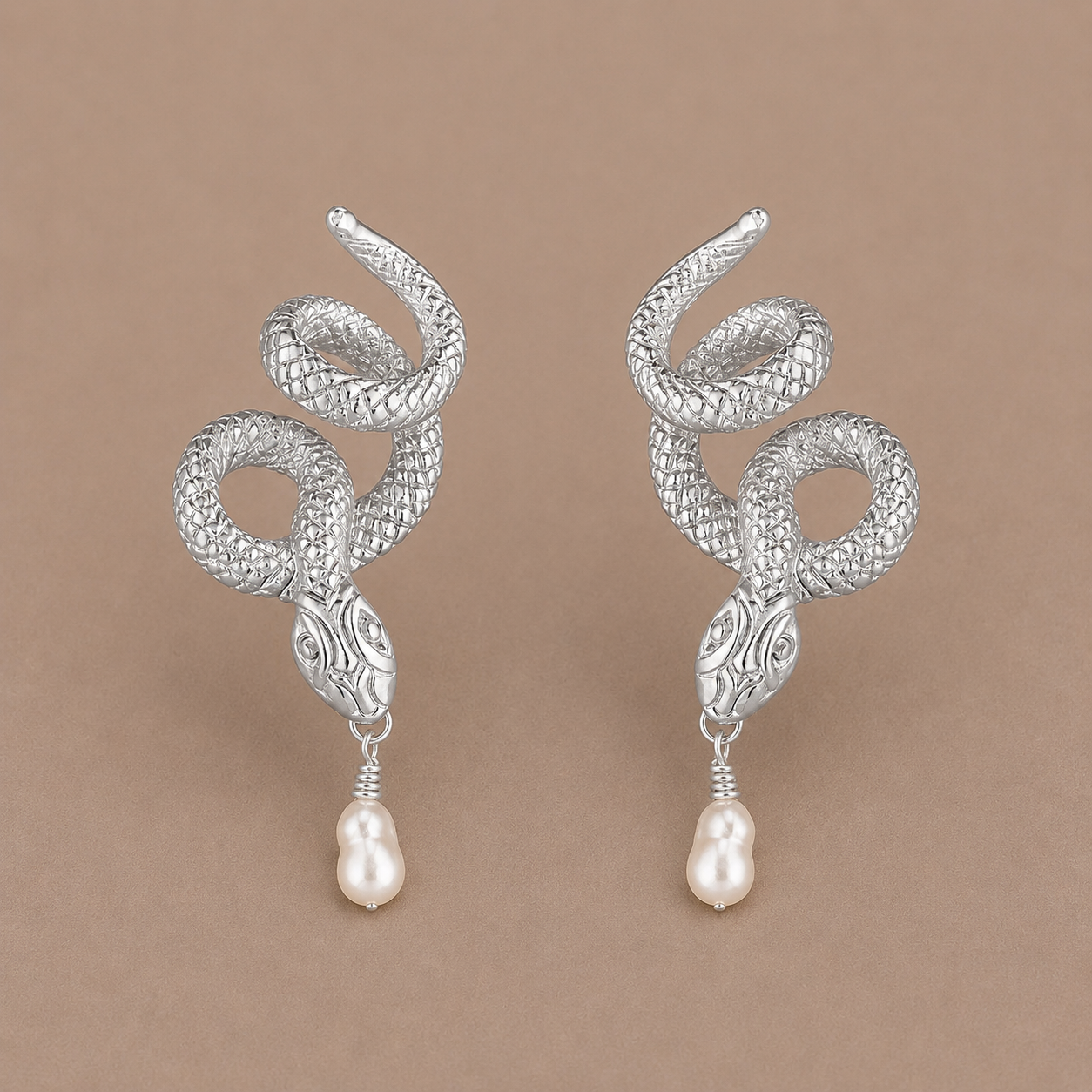 Serpentine Earrings
