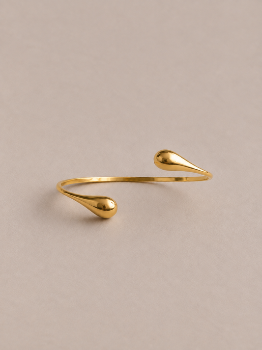 Wave Gold Bracelet