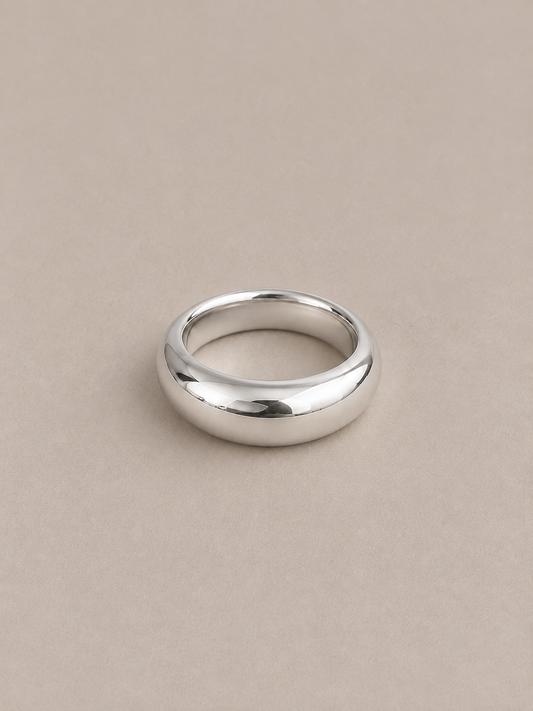Pelton Silver Ring
