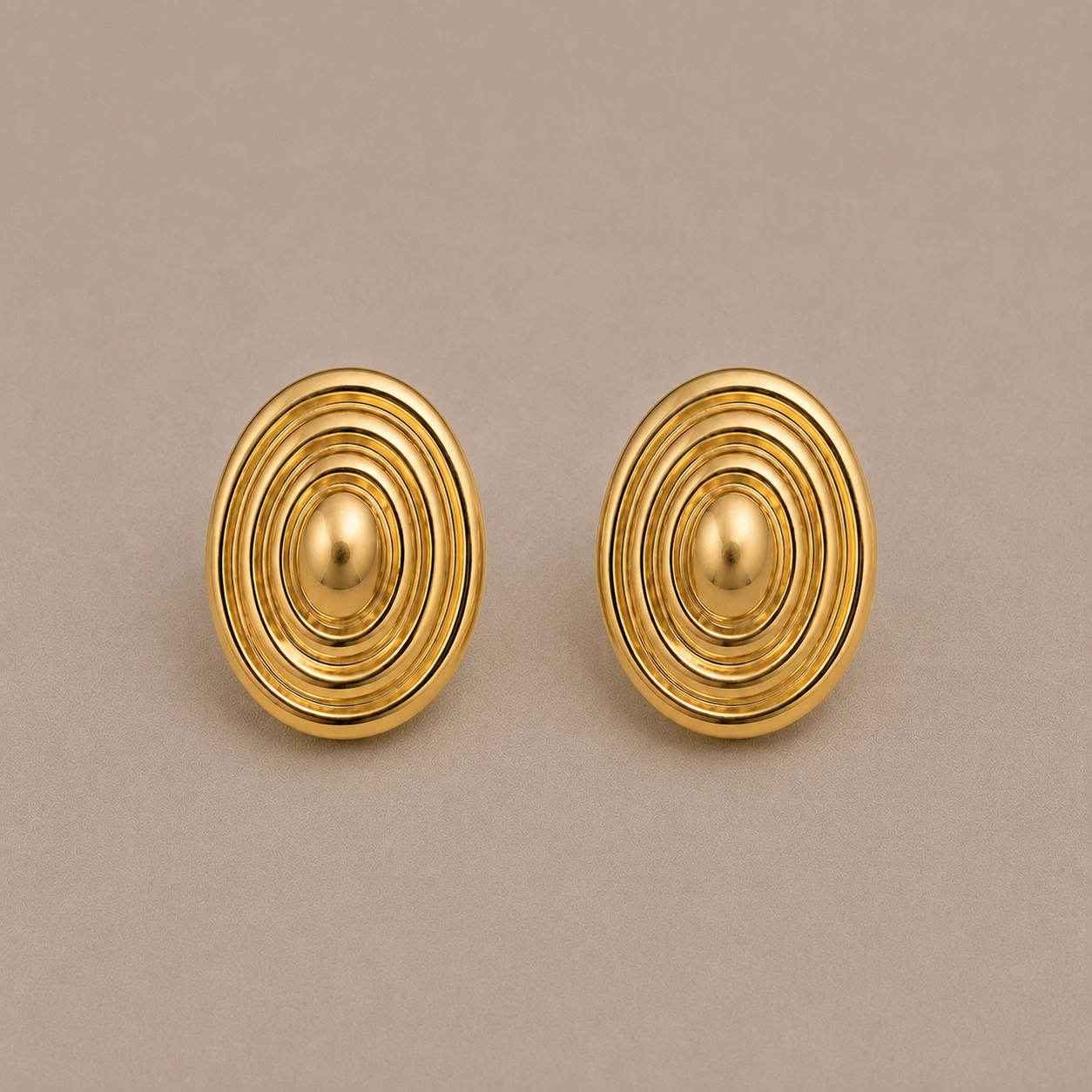 Coil Gold Earrings