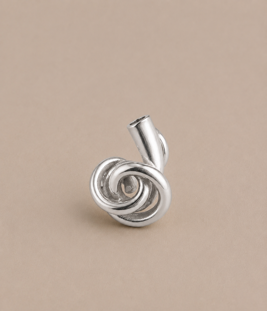 Knot Silver Medallion