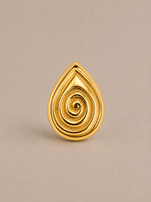 Escargot Gold Medallion