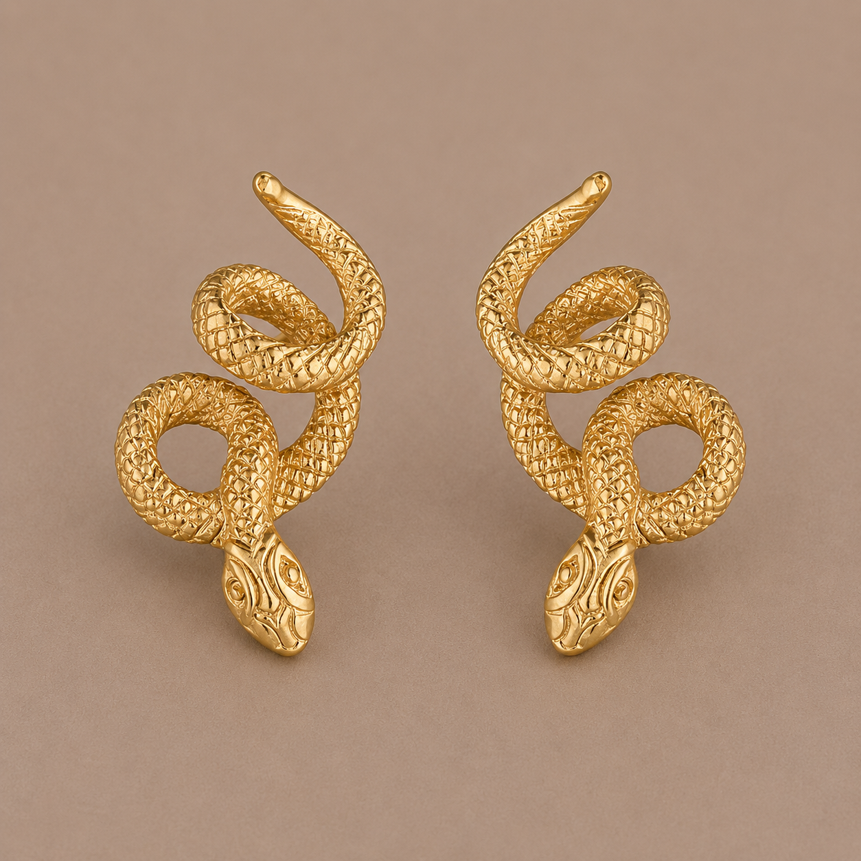 Serpentine Earrings