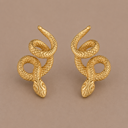 Serpentine Earrings