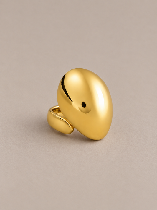Splash Gold Ring