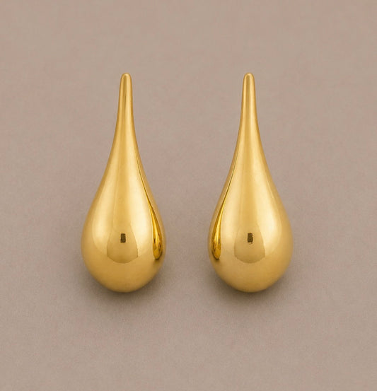 Splash Gold Earrings