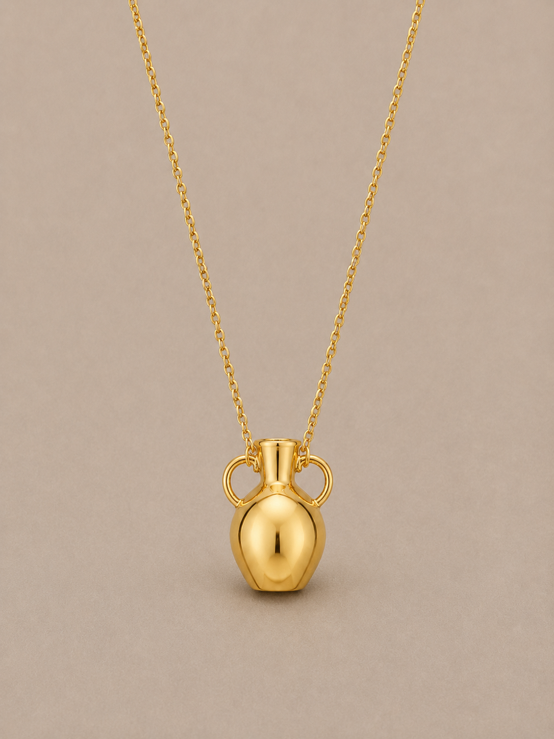 Even Gold Necklace