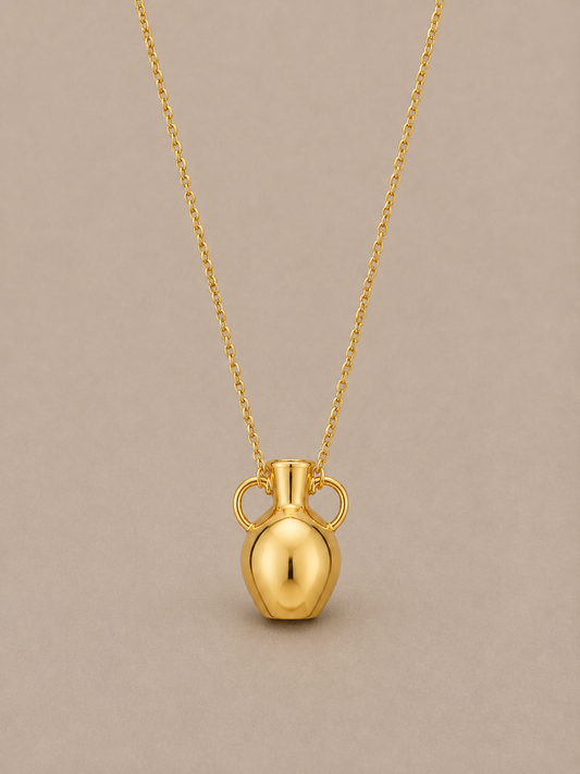 Even Gold Necklace