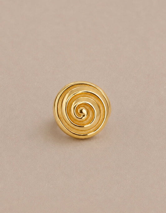 Escargot Gold Ring