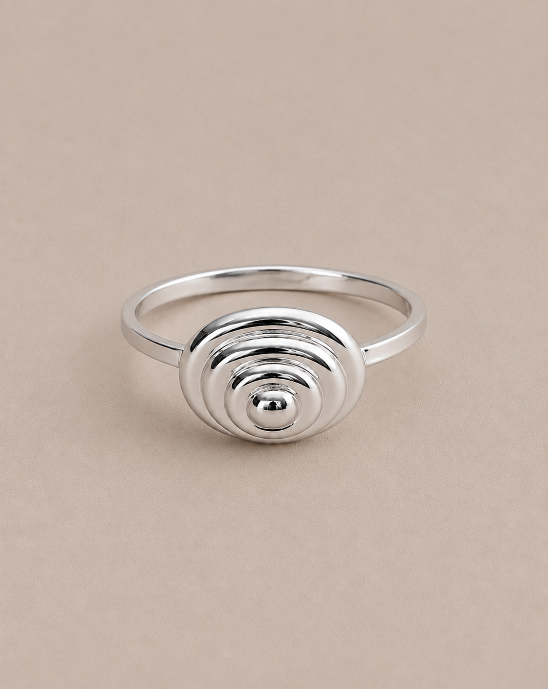 Coil Silver Ring